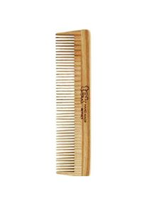 Tek, Haarbürste + Kamm, Hair Comb in Ash Wood with Thick Teeth Handmade in Italy