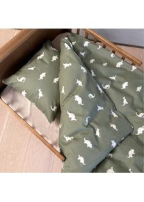 By Mats, Babybettwäsche, - Bed linen junior size 100x140 - Dino