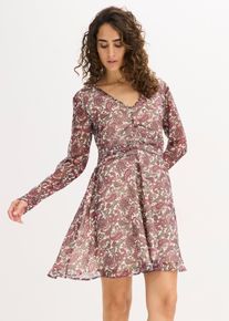 bonprix Mujer, Vestido mini, beige, 46