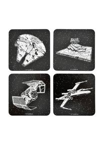 Star Wars - Set de sous-verres Vaisseaux spatiaux