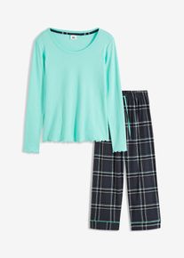 bonprix Mujer, Pijama, verde, 56/58