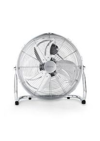 H.Koenig JOE30 Ventilador com design de metal cromado, 100 W, 3 velocidades, 3 lâminas, diâmetro 40 cm, 65,14 dB