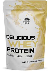Peak Performance Delicious Whey Protein, 900 g Beutel, Banana Milkshake