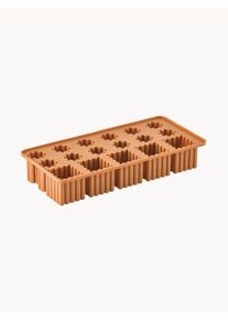 Zone Denmark Set de moldes de silicona para cubitos de hielo Singles, 2 uds. Naranja An 22 x F 11 cm
