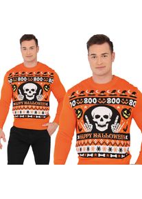HALLOWEEN BOO PULLI BAUMWOLLE HERREN (48-50/M)