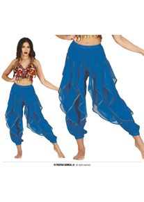HQ BAUCHTANZHOSE BLAU, 38-40 (M)