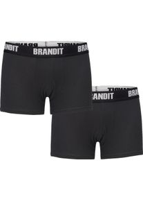 Brandit 4501, boxershorts , color: Black/Black , size: XL