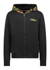 Tygo & Vito Sweatvest zwart - 60% | Maat: 110/116 |
