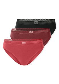 Schiesser Rioslip »Modern Multipacks«, (3er Pack), Spitzenbänder, Baumwollmischung, Single Jersey