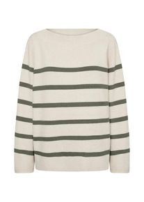soyaconcept Pull-over ' SC-KANITA STRIPE 21. ' Femme blanc taille XS