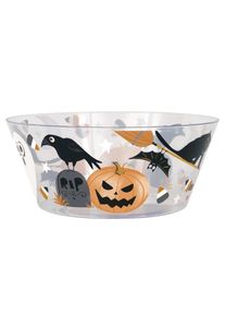 UNIQUE BATS/BOOS HLLWN PLST BOWL