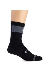 Fox, Damen, Sportsocken, SOCKS 23 8" DEFEND WINTER BLK S/M (S/M), Schwarz