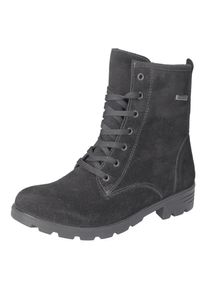 Ricosta , Kinder,Jugendliche , Schnürstiefel »Disera WMS: normal« Bikerboots, Winterstiefel, Boots mit Blockabsatz , schwarz , 35 , 35 , Modischer...
