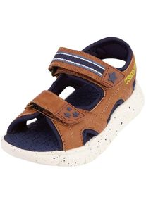 Kappa , Kinder , Sandale mit Klettverschlüssen , cognac/navy , 27 , 27 , Coole Sandale von Kappa mit Klettverschlüsse