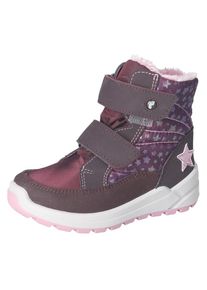 Ricosta , Kinder,Jugendliche , Klettstiefel »Gisa WMS: normal« Kindergartenschuh, Winterstiefel mit wasserdichter Sympatex Membran , beerenfarben ,...