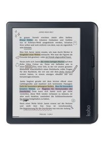 Kobo Libra Colour (7", 32 GB, Black), eReader, Schwarz