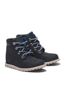 Timberland , Kinder , Schnürboots »POKEY PINE MID LACE UP WITH ZIP BOOT« Winterstiefel, Schnürstiefel, Winterschuhe , NAVY , 28 , 28 , Winterliche...
