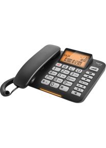 Gigaset DL580 - Festnetztelefon mit gross, Telefon, Schwarz