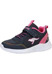 Kangaroos , Kinder , Sneaker »K-NY Chip EV« , navy-pink , 25 , 25 , Stylischer Sneaker von Kangaroos mit Schnürung