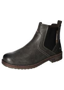 Mustang Shoes , Chelseaboots Stiefelette, Business Schuh im klassischen Design, Weite G , anthrazit , 43 , 43 , Chelseaboots mit beidseitigem...