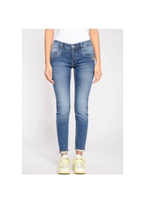 Gang , Relax-fit-Jeans »94GERDA« , blue jeans washed , N-Gr , 32 -N-Gr , 32 , Relaxed Fit Jeans mit tief sitzendem Schritt und normaler Beinlänge