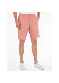Tommy Hilfiger , Shorts »HARLEM PO DRWS LINEN« mit elastischem Bund , Teaberry Blossom , N-Gr , 31 -N-Gr , 31 , Leinenshorts von Tommy Hilfiger