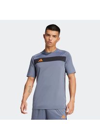 adidas Performance , Fußballtrikot »TIRO ES JSY« , Team Onix / Super Orange , S , S , Dieses Tiro Fußballtrikot mit Rundhalsausschnitt ist mit...