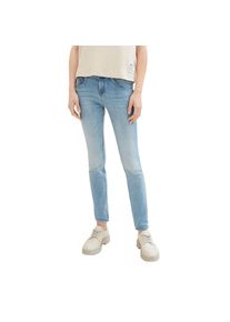 TOM TAILOR , 5-Pocket-Jeans »Tapered Relaxed«, mit Kordel am Bund , light stone blue denim , Länge 32 , 36 -Länge 32 , 36 , Jeans von TOM TAILOR
