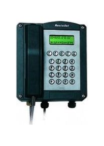 Tiptel ResistTel IP66, Telefon, Grau