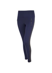 Sportalm Kitzbühel , Röhrenhose mit Animalprint-Streifen an der Seite , marine , N-Gr , 40 -N-Gr , 40 , Hose mit Streifen aus Animalprint an der...