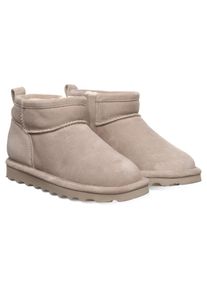 Bearpaw , Winterboots »SHORTY YOUTH«, Winterstiefel, Schlupfstiefel, Kinderschuh mit Lammwolle , natur , 34 , 34 , Der seitliche Stretch-Einsatz...