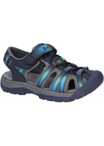 Hi-Tec , Kinder , Sandale »JACK JR« , NAVY/GREY/BLUE/LT.BLUE , 30 , 30 , Sommerliche Sandale von Hi-Tec mit Klettverschluss
