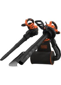 Black & Decker Black & Decker, Laubsauger + Laubbläser, BEBLV301 (Netzbetrieb, Laubsauger, Laubbläser, Laubsauger-& bläser)