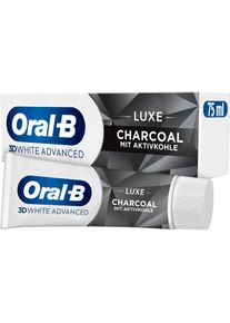 Oral-B, Zahnpasta, 3D White Luxe Charcoal Whitening (75 ml)