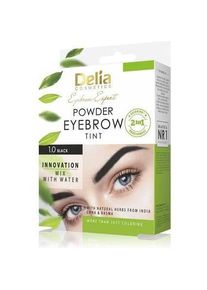 Delia Cosmetics, Augenbrauenpuder, Delia - Henna for Eyebrows Powder 1.0ack 4g (Schwarz)