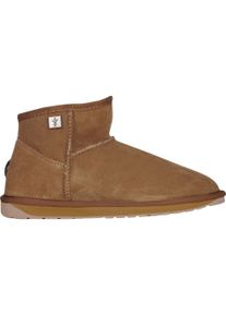 Emu Australia, Damen, Boots + Stiefel, Platinfarbene Slim Darling Schuhe, Braun, (38)