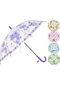 Adar, Regenschirm, Kinderschirm mit Pfeife 65cm Mix