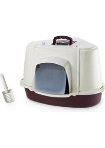 Nobby Katzen Ecktoilette m. Haube spezial (Katzen Ecktoilette), Katzenklo