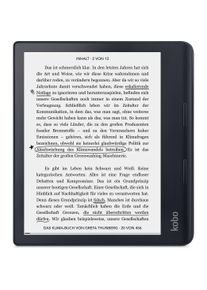 Kobo Sage (8", 32 GB, Black), eReader, Schwarz
