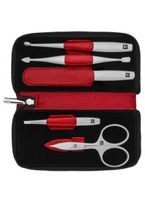 Zwilling Premium Manik&uuml;re Set 5tlg. in Rot