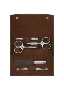Zwilling Premium Manik&uuml;re Set 5tlg. in Braun