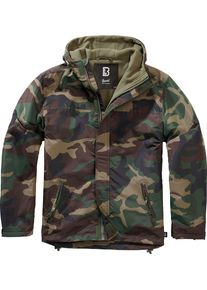 Brandit Windbreaker Frontzip, textieljas , kleur: houtland , maat: 6XL