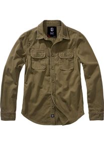 Brandit Vintage, blouse , color: Olive , size: L