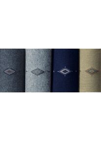 Rogo Panska Pánske ponožky po 1 páre v antracitovej, svetlosivej, námorníckej modrej, trstinovej veľkosť 47-50