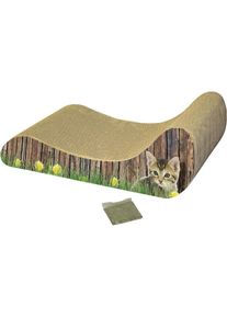 Nobby Kratzbrett aus Karton Lounge (16 cm), Katzenbaum