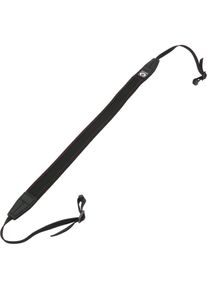 Caruba Camera Neckstrap Slim Type (Schwarz + Rot) (Nackengurt), Kameragurt, Schwarz