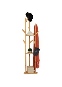 Relaxdays, Garderobe + Kleiderhaken, Garderobenständer