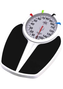 Bischof Personenwaage »Peso Plus« mit 4 Gewichtsmarkern in schwarz