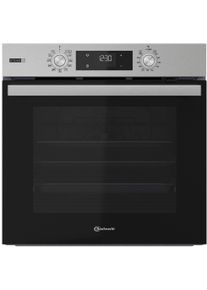 Bauknecht Einbaubackofen »BBA2S85HU1I« mit 1-fach-Teleskopauszug Gentle Steam in silberfarben