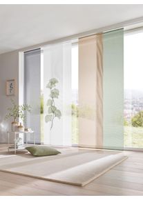 HEINE HOME unisex Schiebevorhang in salbei-wei&szlig; ,Gr&ouml;&szlig;e 245x57 cm, Witt, 100% Polyester